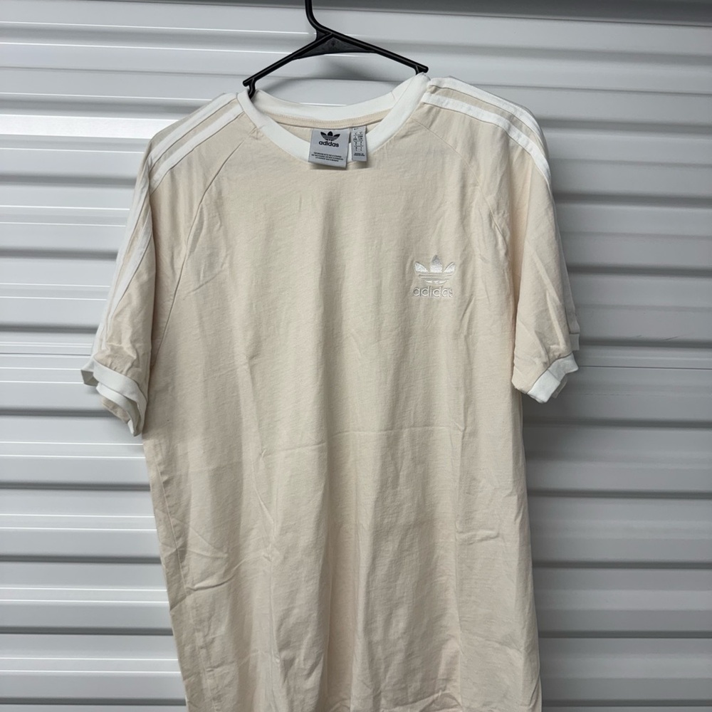 adidas Originals 3 Stripe T-Shirt LARGE